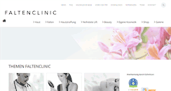 Desktop Screenshot of faltenclinic.ch